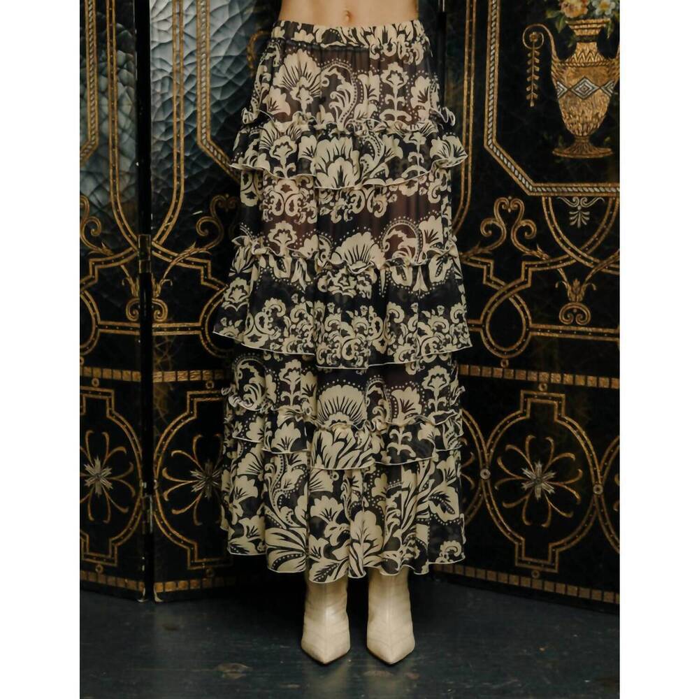 NEW LOVE THE LABEL alani skirt in richmond floral print